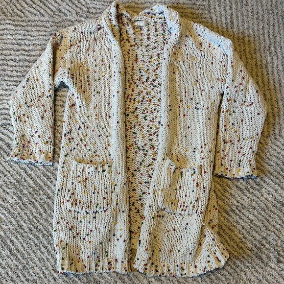 Altar'd State Multi-Colored Cream Cardigan! - Picture 1 of 3